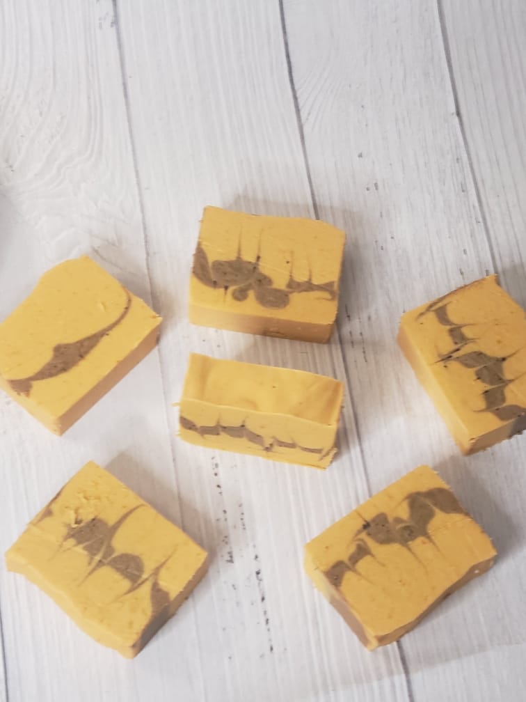 Pumpkin Woodsy Vegan Soap Handmade Nourishing Autumn Bar - Rosetta Creative Boutique